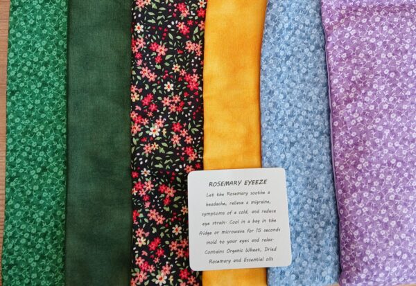 Wheat & Rosemary Eye Pillow